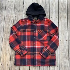 Men’s hooded shacket